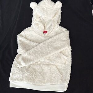 Wondershop Cream Fleece Jacket with Hood